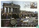 Vatican 2 euro 2014 (Numisbrief) "25th anniversary fall of the Berlin Wall" - Image 1