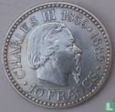 Monaco 10 francs 1966 "100th Anniversary of the Accession of Prince Charles III" - Afbeelding 2