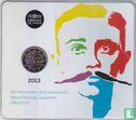 Frankreich 2 Euro 2013 (Coincard) "150th anniversary of the birth of Pierre de Coubertin" - Bild 1