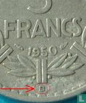 Frankrijk 5 francs 1950 (B) - Afbeelding 3