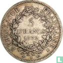 France 5 francs 1872 (K) - Image 1