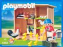 Playmobil Boerin bij kippenhok - Image 1