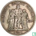 France 5 francs 1872 (K) - Image 2