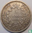 France 5 francs 1878 (K) - Image 1