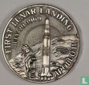 USA  Apollo XI space  1971 (Silver) - Bild 1