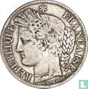 Frankrijk 5 francs 1849 (Ceres - A - hand en hand) - Afbeelding 2