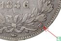 France 5 francs 1846 (BB) - Image 3