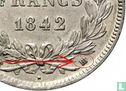 France 5 francs 1842 (BB) - Image 3
