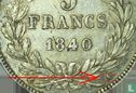 France 5 francs 1840 (A) - Image 3