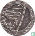 United Kingdom 20 pence 2015 (with IRB) - Image 2