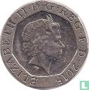 United Kingdom 20 pence 2015 (with IRB) - Image 1