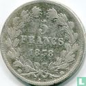 Frankreich 5 Franc 1838 (BB) - Bild 1
