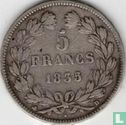 France 5 francs 1835 (D) - Image 1