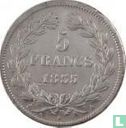Frankreich 5 Franc 1835 (A) - Bild 1