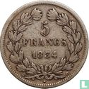 Frankreich 5 Franc 1834 (D) - Bild 1