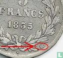 Frankrijk 5 francs 1835 (BB) - Afbeelding 3
