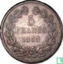 Frankreich 5 Franc 1833 (I) - Bild 1