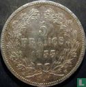 France 5 francs 1833 (B) - Image 1