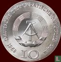DDR 10 Mark 1968 "500th anniversary Death of Johannes Gutenberg" - Bild 1