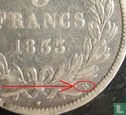 Frankrijk 5 francs 1833 (H) - Afbeelding 3