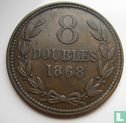 Guernsey 8 Doubles 1868 - Bild 1