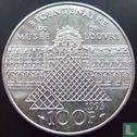 France 100 francs 1993 "Bicentenary of  the Louvre Museum" - Image 1