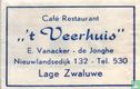 Café Restaurant " 't Veerhuis" - Image 1