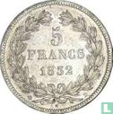 France 5 francs 1832 (D) - Image 1