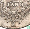 France 5 francs AN 8 (K) - Image 3