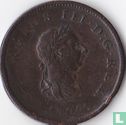 Royaume-Uni ½ penny 1806 (avec 3 baies) - Image 1
