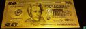 USA 20 dollar (Gold-layered) 1934 - Afbeelding 1