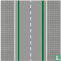 Lego 80547pb01 Baseplate, Road 32 x 32 7-Stud Straight with Road with White Sidelines Pattern - Image 3