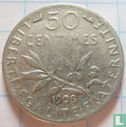 Frankrijk 50 centimes 1908 - Afbeelding 1