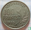 Frankrijk 100 francs 1955 (zonder B) - Afbeelding 1