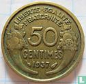 Frankrijk 50 centimes 1937 - Afbeelding 1