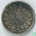 Frankreich 5 Franc 1839 (BB) - Bild 1