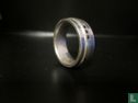 Zilveren Ring, Met Kleine Onyxstenen - Image 2