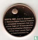 USA  America In Space - America's 1st Manned Space Flight  1971 - Image 2