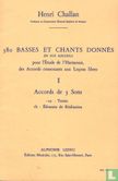 380 Basses et Chants donnés en dix recueils pour l'Etude de l'Harmonie, des Accords consonants aux Leçons libres - Afbeelding 1