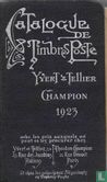 Catalogue de Timbres Poste 1923 - Bild 1