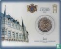 Luxemburg 2 euro 2007 (coincard) "Grand Ducal Palace" - Afbeelding 1
