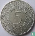 Allemagne 5 mark 1956 (J) - Image 1