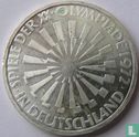 Deutschland 10 Mark 1972 (F - Typ 1) "Summer Olympics in Munich - Spiraling symbol" - Bild 1