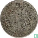 Autriche 1 florin 1884 - Image 1