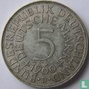 Duitsland 5 mark 1960 (D) - Afbeelding 1