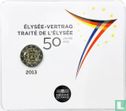 Frankrijk 2 euro 2013 (coincard) "50th Anniversary of the Élysée Treaty" - Afbeelding 1