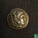 Uni de Macédoine, Alexandre le Grand 336-323 BC., AR Stater titre posthume battu à Babylone c. 317-311 BC - Image 1