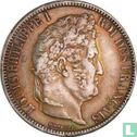 France 5 francs 1831 (Relief text - Laureate head - B) - Image 2