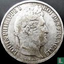 France 5 francs 1831 (Texte en relief - Tête laurée - W) - Image 2