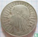 Polen 10 zlotych 1932 (met muntteken) - Afbeelding 2